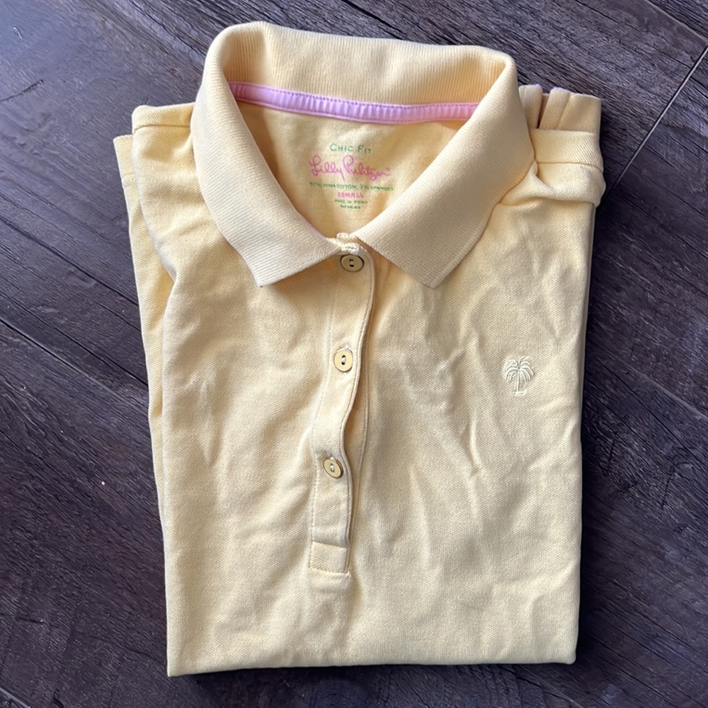 Lilly Pulitzer chic fit polo shirt